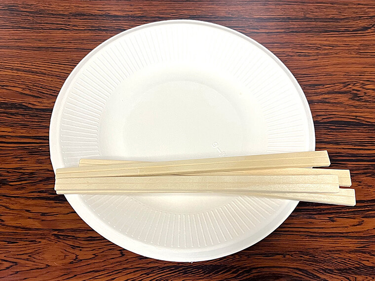 紙皿・箸
