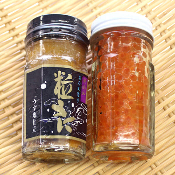 三陸産 いくら醤油漬＆塩うにセット