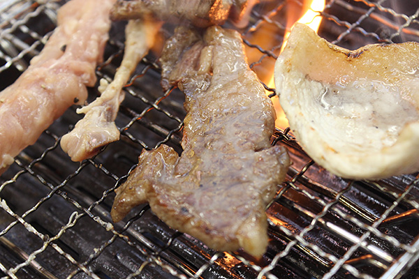 牛・豚・鶏・馬の3種のお肉を食べ比べ