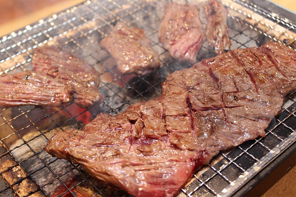 串焼きやステーキで