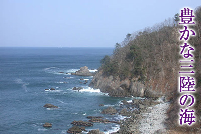 豊かな三陸の海