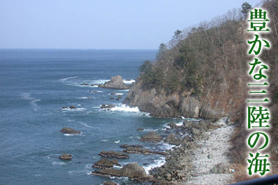 豊かな三陸の海