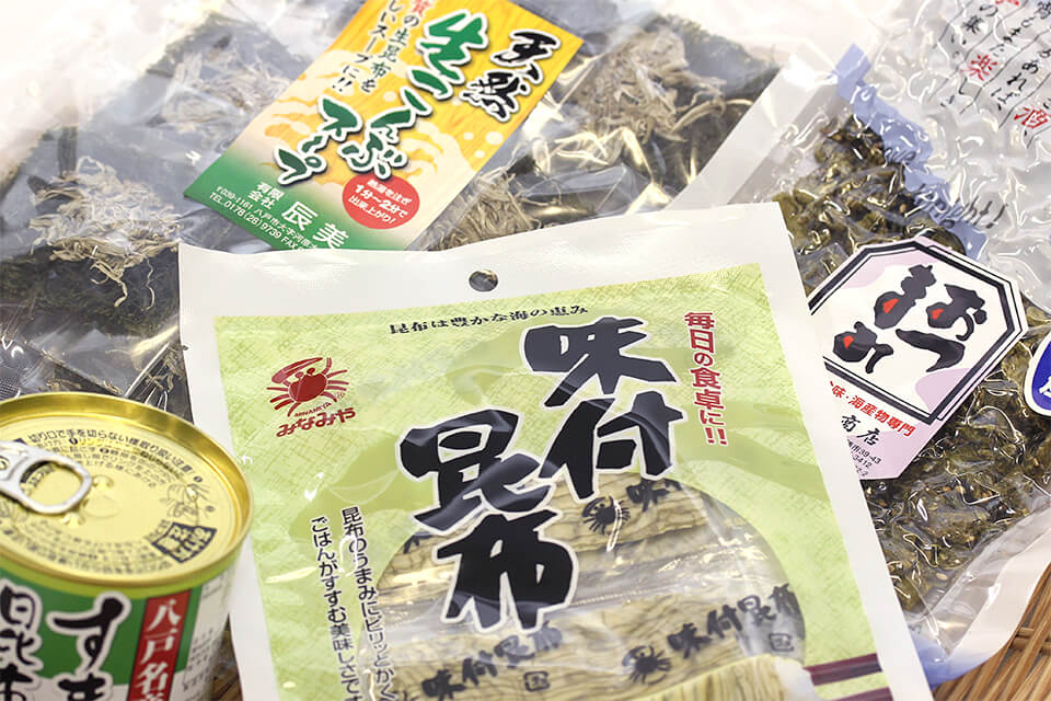 八食センターオンラインショップ わかめ 昆布のおつまみセット